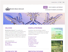 Tablet Screenshot of mindfulmomsnetwork.com